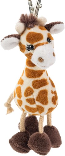 Plüsch anhänger giraffe - plüsch-anhänger,
