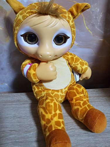 Giraffe stoff plüschtier - giraffe,