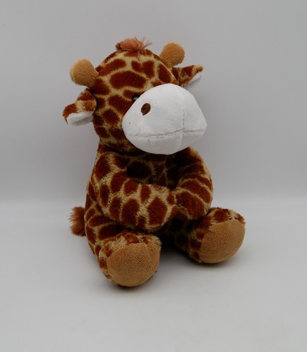 Giraffe sitzend stofftier - sitzend,