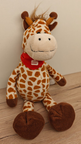 Sparkasse plüsch giraffe - sparkasse, plüsch-giraffe