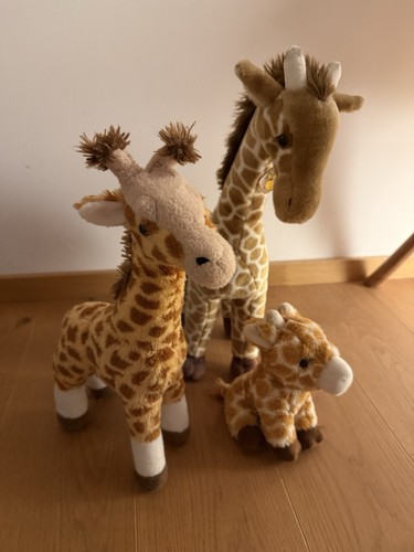 Giraffen familie kuscheltier - giraffen,