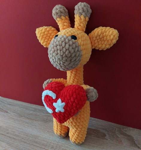 Strickspielzeug giraffe - strickspielzeug,